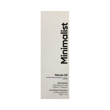 Minimalist 05% Marula Oil Moisturizer | For Dry/Normal Skin