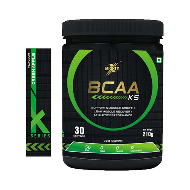 MightyX BCAA K5 Powder Green Apple