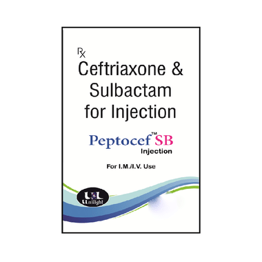 Peptocef SB Injection