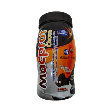 Macprot Protein With Vitamins & Minerals | Flavour Chocolate Powder