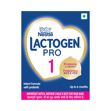 Nestle Lactogen Pro 1, Infant Formula Up To 6 Months With Probiotic And Prebiotics Refill