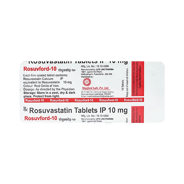 Rosuvford 10 Tablet