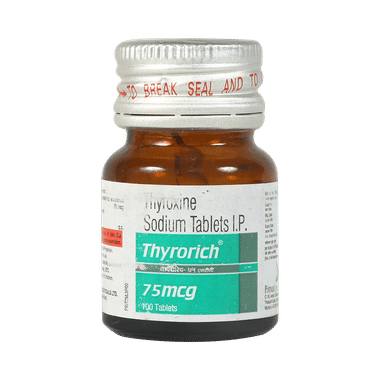 Thyrorich 75mcg Tablet