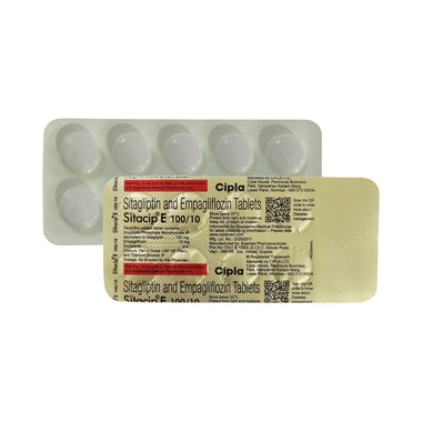 SitaCIP E 10mg/100mg Tablet