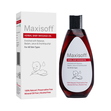 Maxisoft Herbal Baby Massage Oil