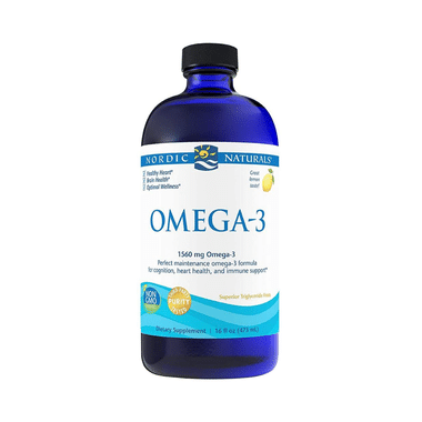 Nordic Naturals Omega 3 1560mg Dietary Supplement For Cognition, Heart Health And Immune Support