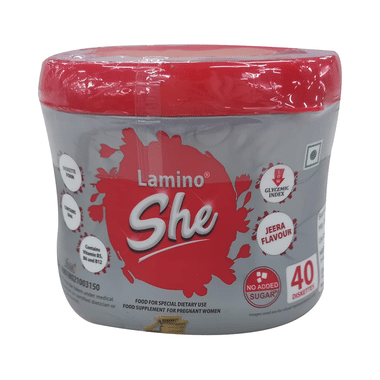 Lamino She With DHA & Vitamins For Pregnant Women | Flavour Diskette Jeera