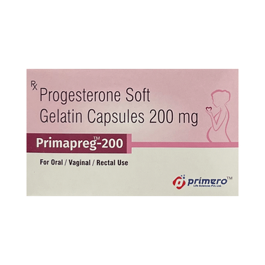 Primapreg 200 Soft Gelatin Capsule