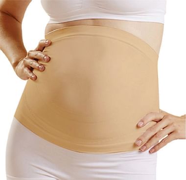 Newmom Seamless Maternity Support Belt Large Beige