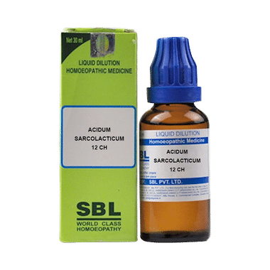 SBL Acidum Sarcolacticum Dilution 12 CH