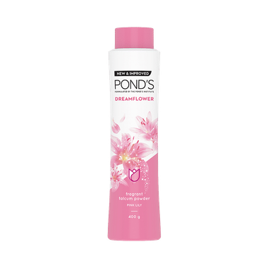 Pond's Magic Freshness Talc Powder Dreamflower Pink Lily