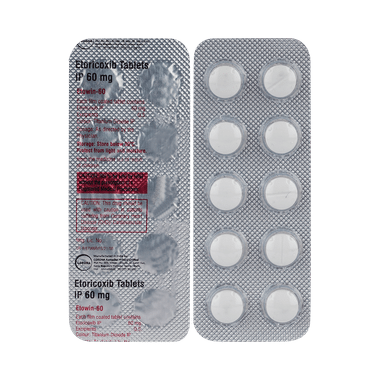 Etowin 60mg Tablet