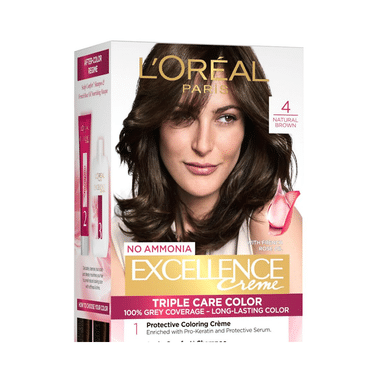 Loreal Excellence Creme Triple Care Color Natural Brown