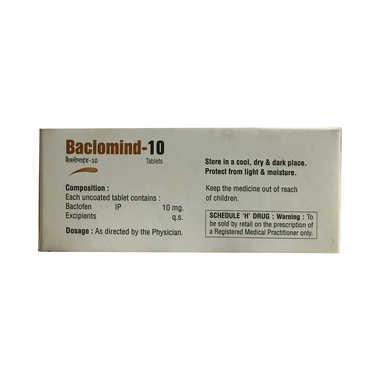 Baclomind 10 Tablet