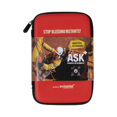 ASK+ Advanced Stop-Bleeding Kit/First Aid Kit/Safety Kit Industry & Restaurant