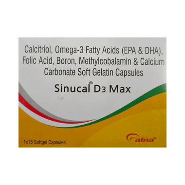 Sinucal D3 Max Softgel Capsule