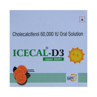 Icecal-D3 Nano Shots Orange