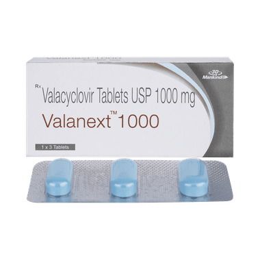 Valanext 1000mg Tablet