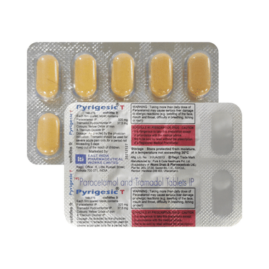 Pyrigesic T 37.5mg/325mg Tablet Pyrigesic T 37.5mg/325mg Tablet
