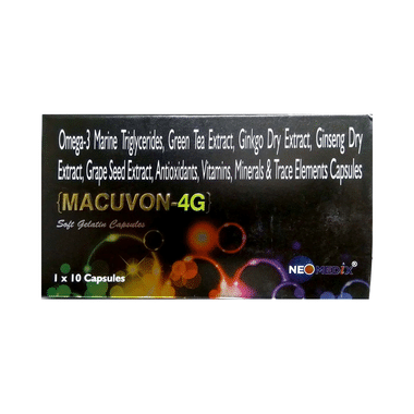 Macuvon-4G Soft Gelatin Capsule