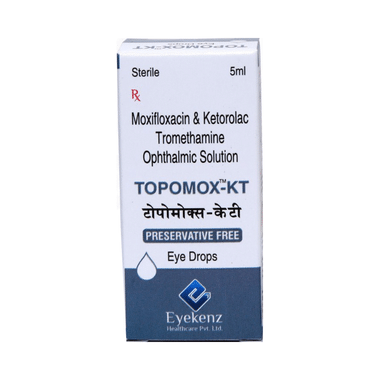 Topomox-KT Eye Drop Preservative Free