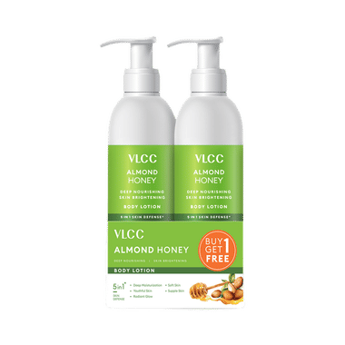 VLCC Almond Nourishing Body Lotion (Buy 1 Get 1 Free)