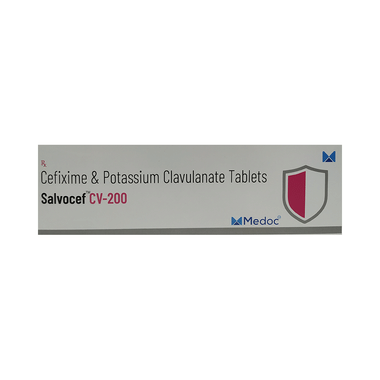 Salvocef CV 200 Tablet