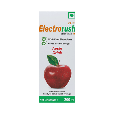 Electrorush Plus Electrolyte Drink Apple