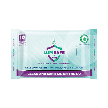 Lupin Lupisafe Sanitizing Wipes