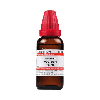 Dr Willmar Schwabe India Niccolum Metallicum Dilution 30 CH