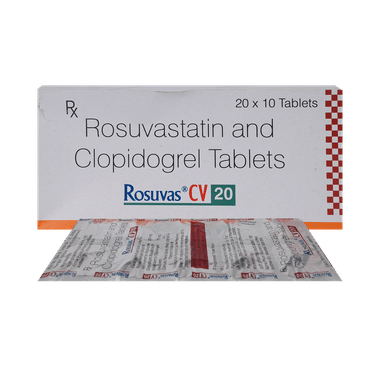 Rosuvas CV 20mg/75mg Tablet