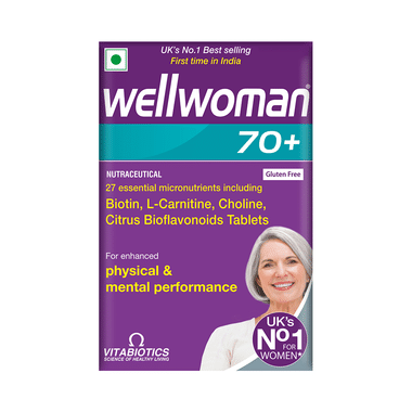 Wellwoman 70+ Health Supplement for Women Tablet