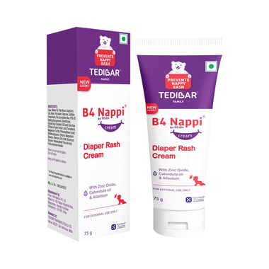 B4 Nappi Cream With Calendula Oil & Allantoin | For Baby's Tender Skin