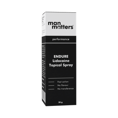 Man Matters Performance Endure Lidocaine Topical Spray