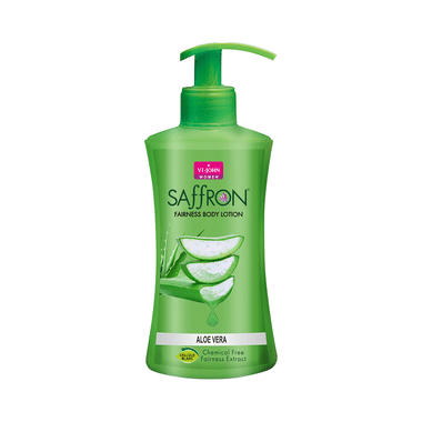 Vi-John Saffron Fairness Body Lotion Aloe Vera