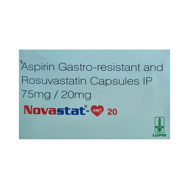 Novastat Asp 20mg/75mg Capsule