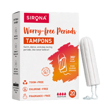 Sirona Now Periods Made Easy Premium Digital Tampons Super