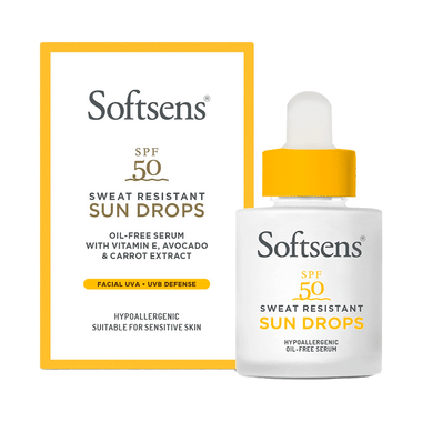 Softsens SPF50 Sweat Resistant Sun Drops