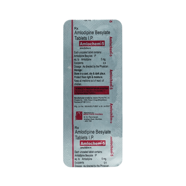 Amlochem 5mg Tablet