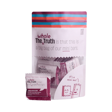 The Whole Truth Mini Protein Bar (27gm Each) | Flavour Double Cocoa