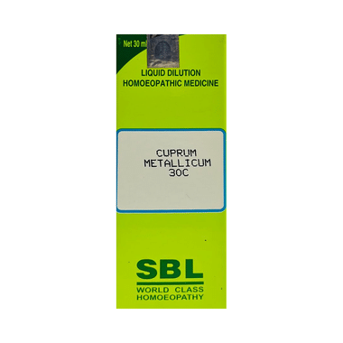 SBL Cuprum Metallicum Dilution 30 CH