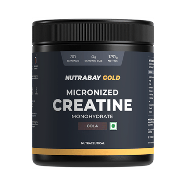 Nutrabay Micronised Creatine Monohydrate Powder Cola