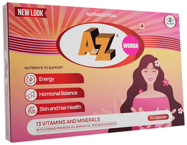 A to Z Women Capsule with Multivitamins, Multiminerals & Natural Extracts