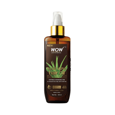 WOW Skin Science Aloe Vera Hair Oil