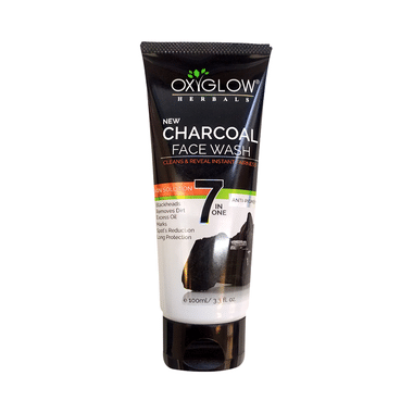 Oxyglow Herbals New Charcoal Face Wash