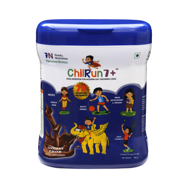 ChilRun 7+ Drink With Almond & Oats For Modern Day Growing Children Chocolate