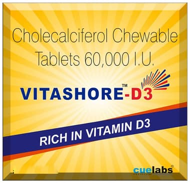 Vitashore-D3 Chewable Tablet Vitashore-D3 Chewable Tablet