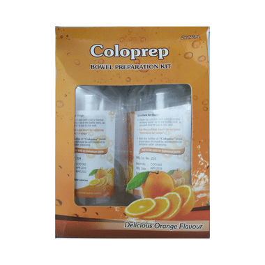 Coloprep Bowel Preparation Kit (177ml Each) Delicious Orange