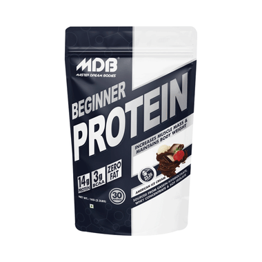 MDB Master Dream Bodies Beginner Protein 14g Whey Concentrate American Ice Cream