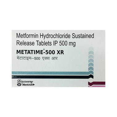 Metatime 500mg Tablet XR